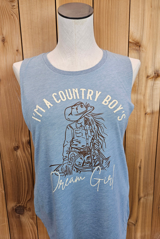 Country Boy's Dream Tank Top