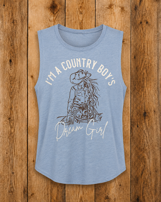 Country Boy's Dream Tank Top