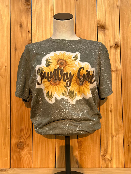 Country Girl Bleached T-shirt