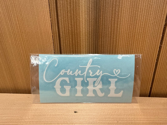 Country Girl Decal