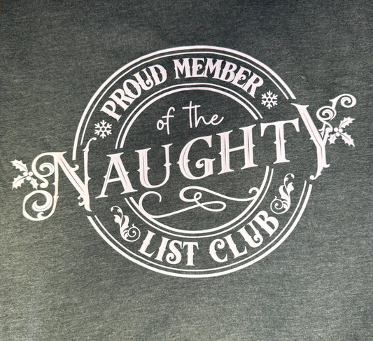 Naughty List Club Tee