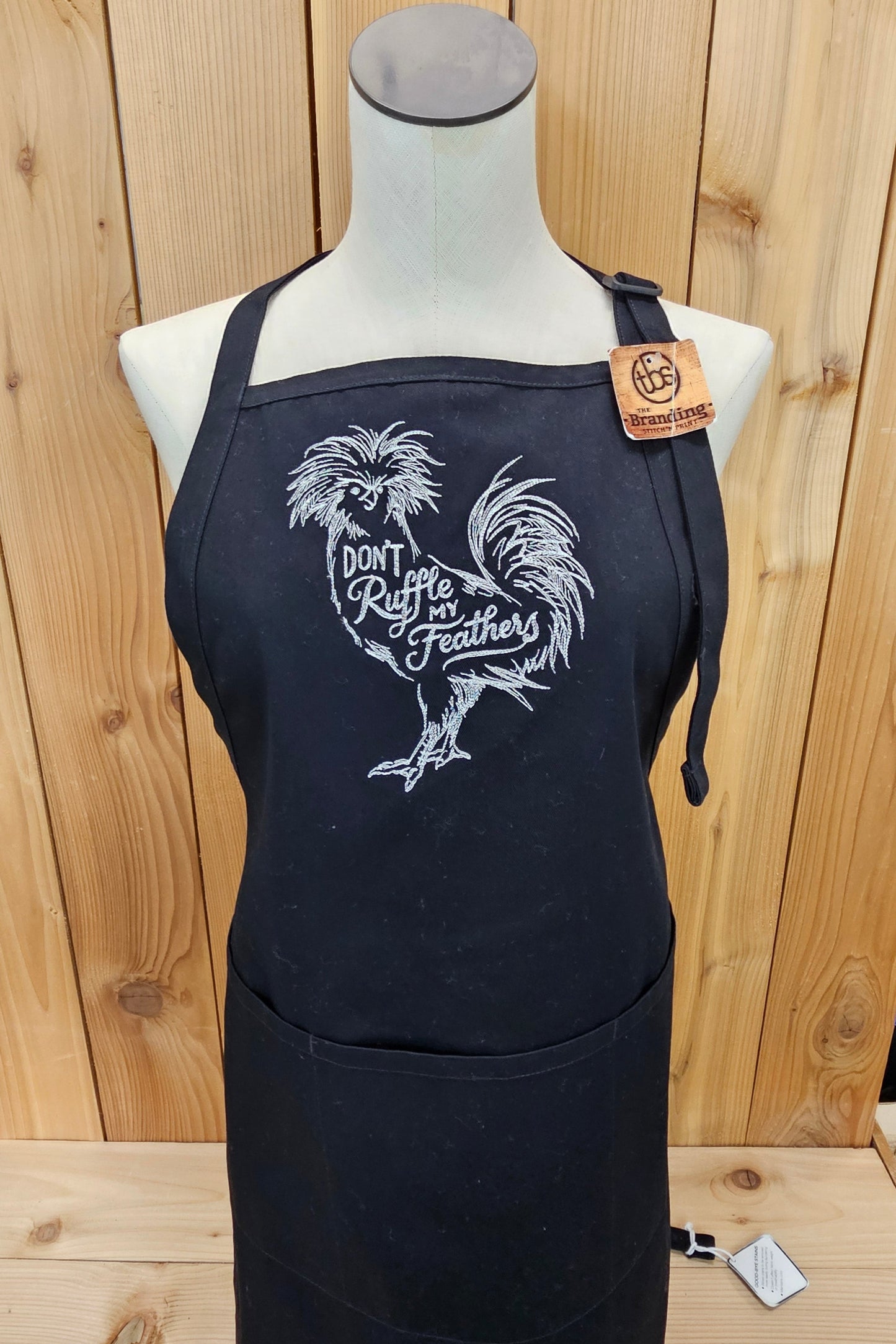Don't Ruffle My Feathers Apron