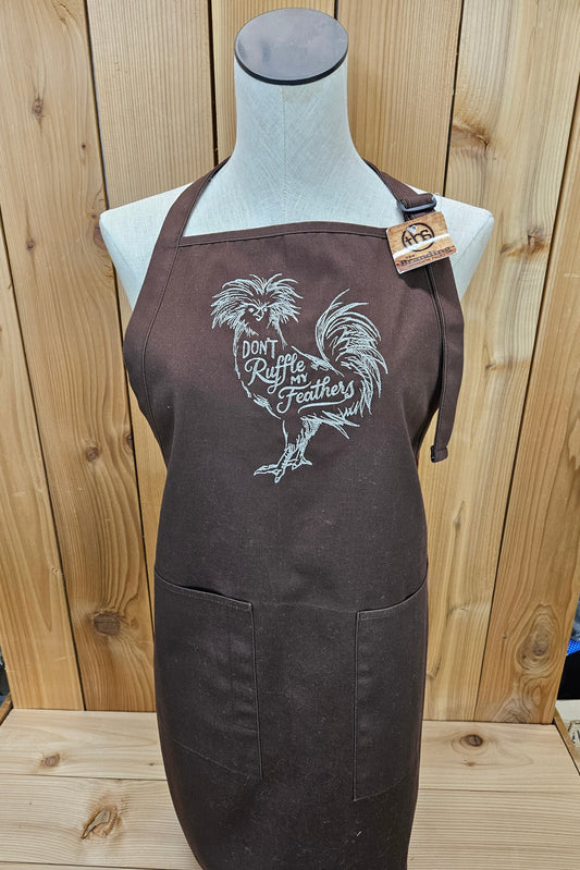 Don't Ruffle My Feathers Apron