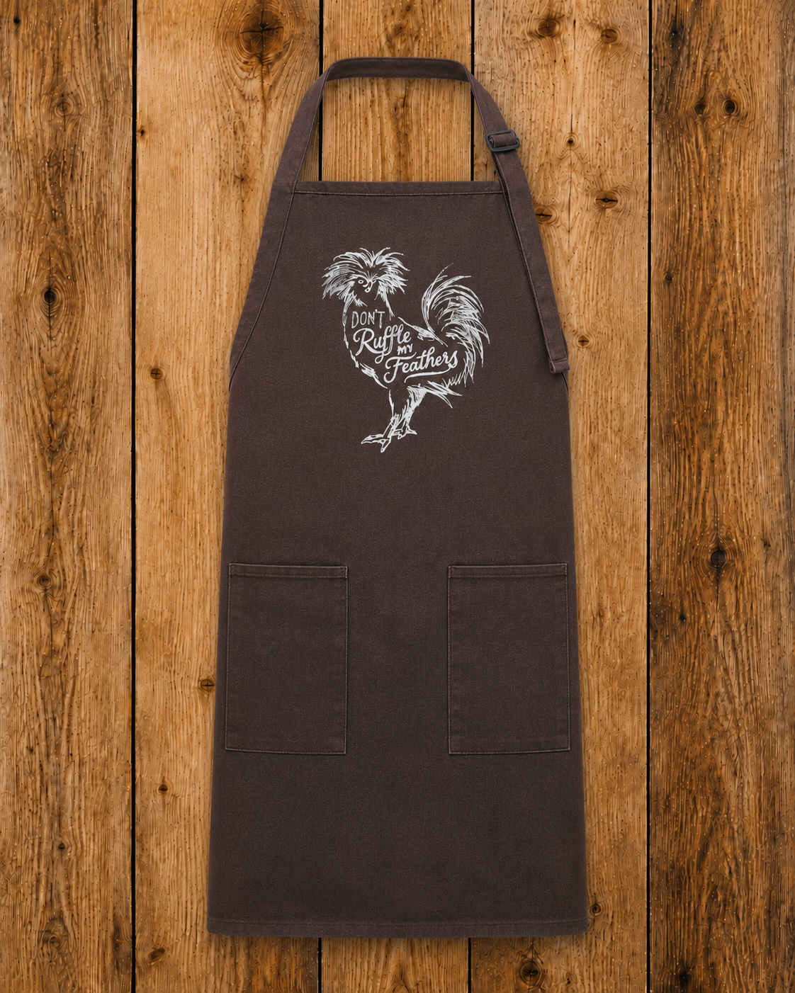 Don't Ruffle My Feathers Apron