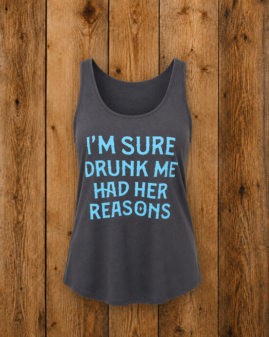 Drunk Me Tank Top