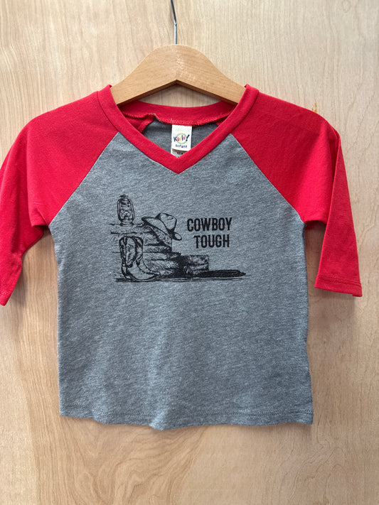 Cowboy Tough 3/4 Sleeve Infant Tee