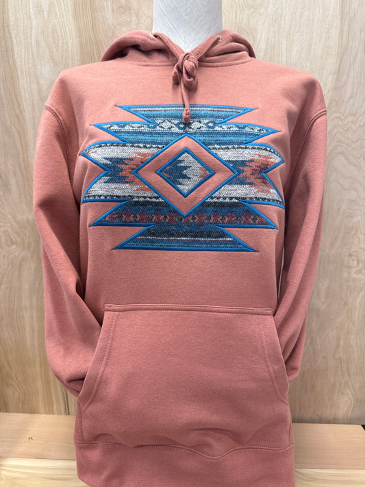 Aztec Wool Hoodie