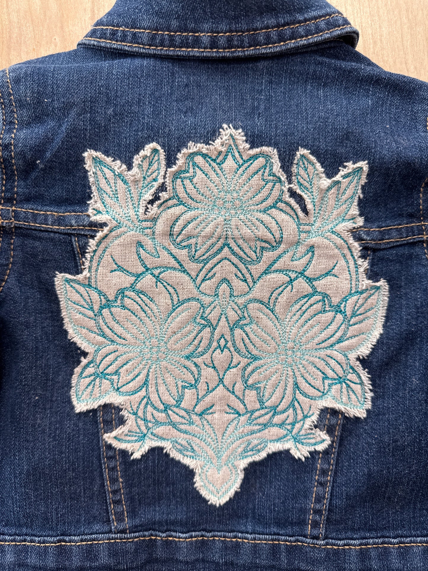 Applique Denim Jacket Toddler