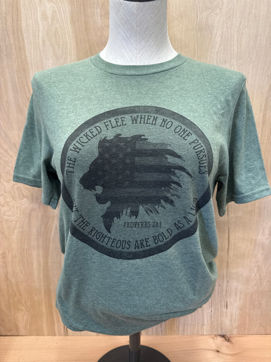 Proverbs Lion Tee