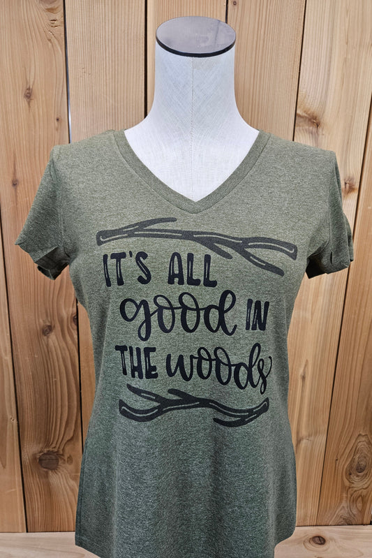 Good In The Woods V-Tee