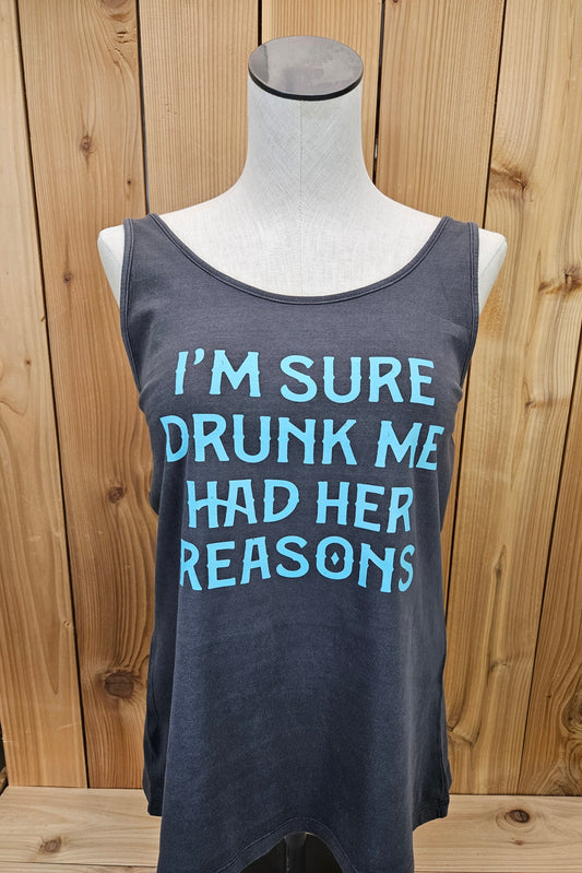 Drunk Me Tank Top