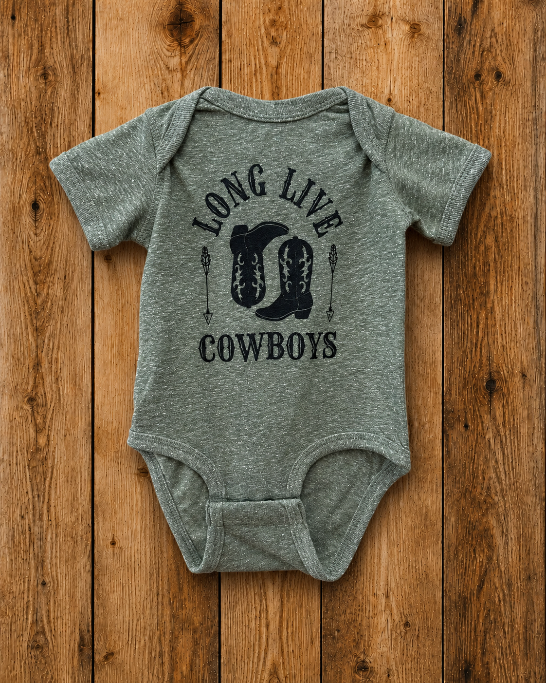 Long Live Cowboys Romper