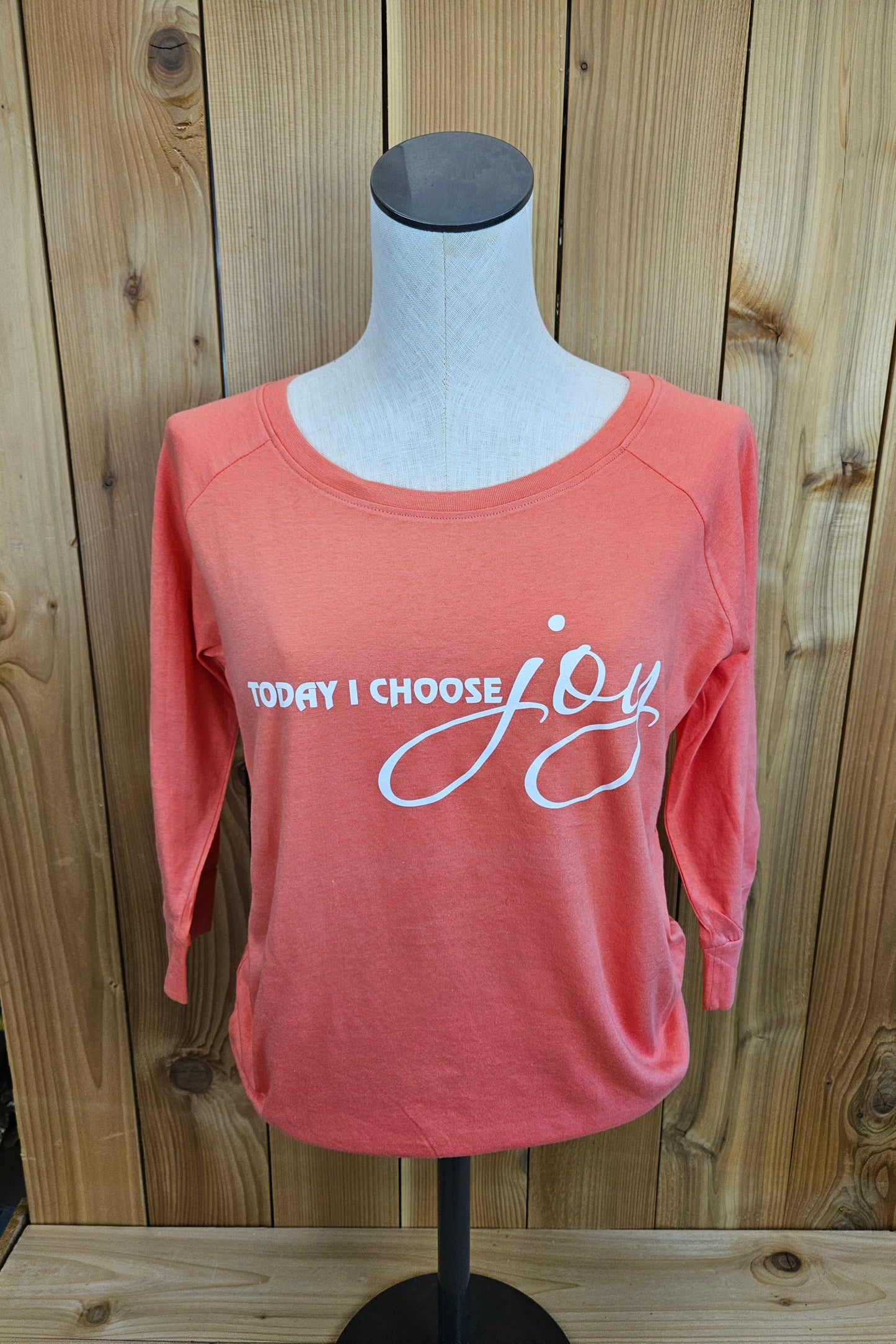 Today I Choose Joy 3/4 Sleeve Tee