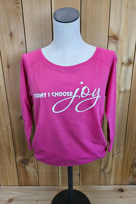 Today I Choose Joy 3/4 Sleeve Tee