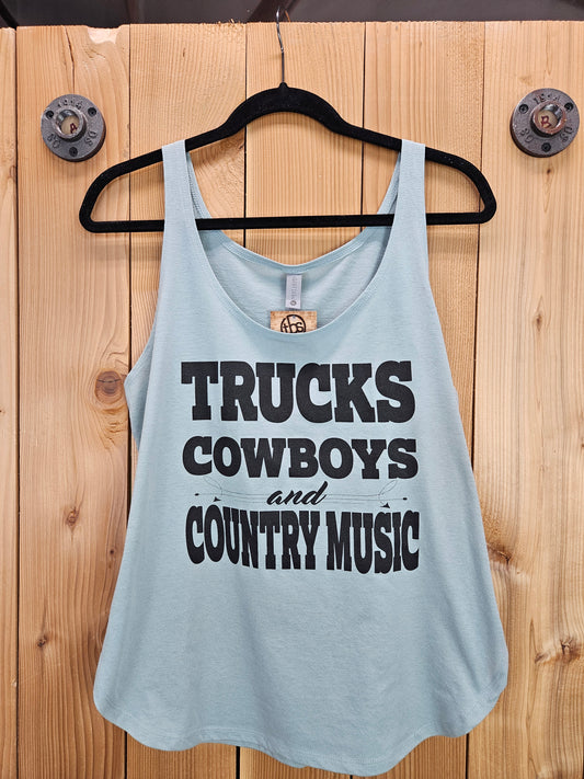 Trucks And Cowboys Tank