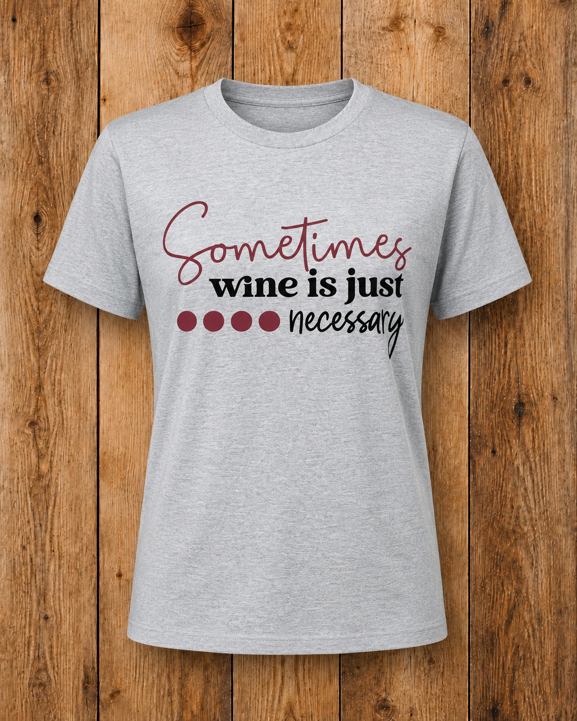 Wine Is Necessary Tee
