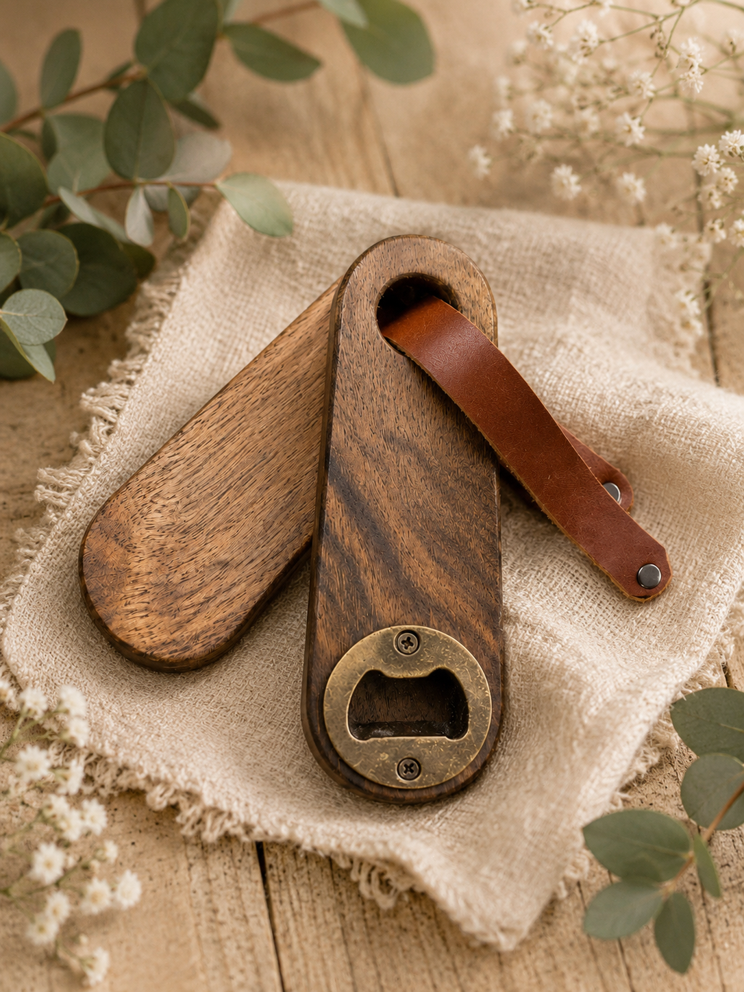 Artisan Walnut Bottle Openers