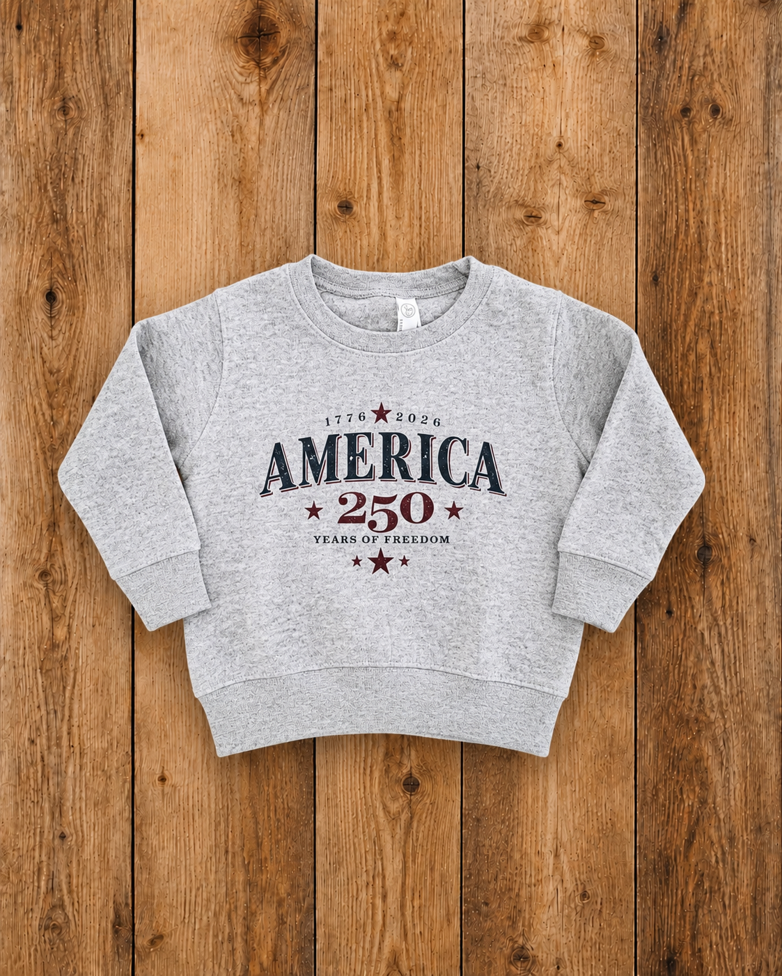 America 250 Toddler Crewneck Sweatshirt