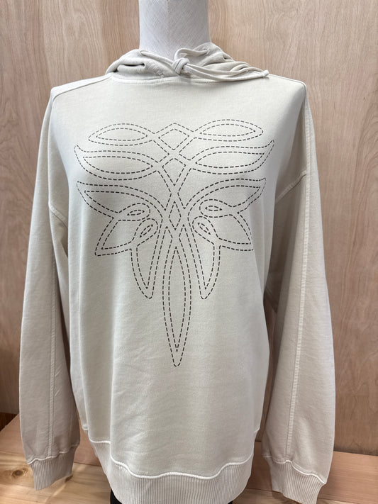 Rounded Boot Stitch Hoodie