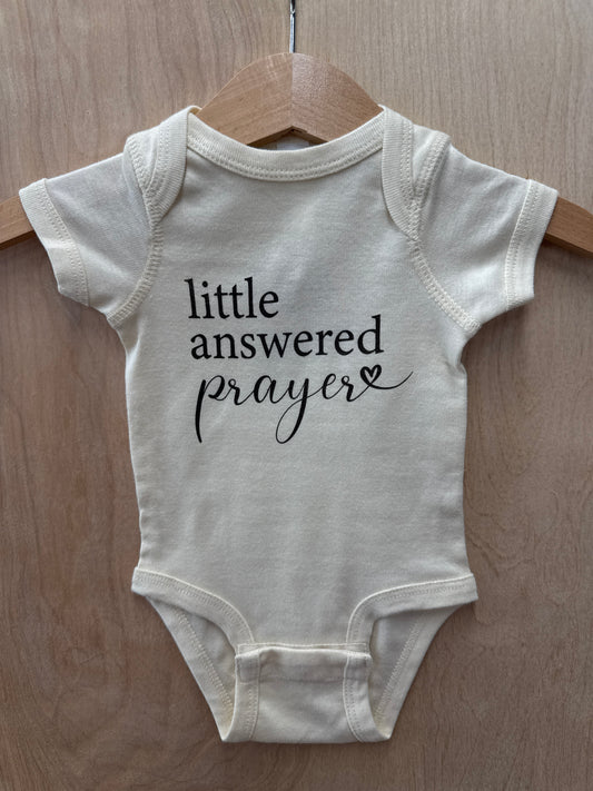 Little Answered Prayer Onesie