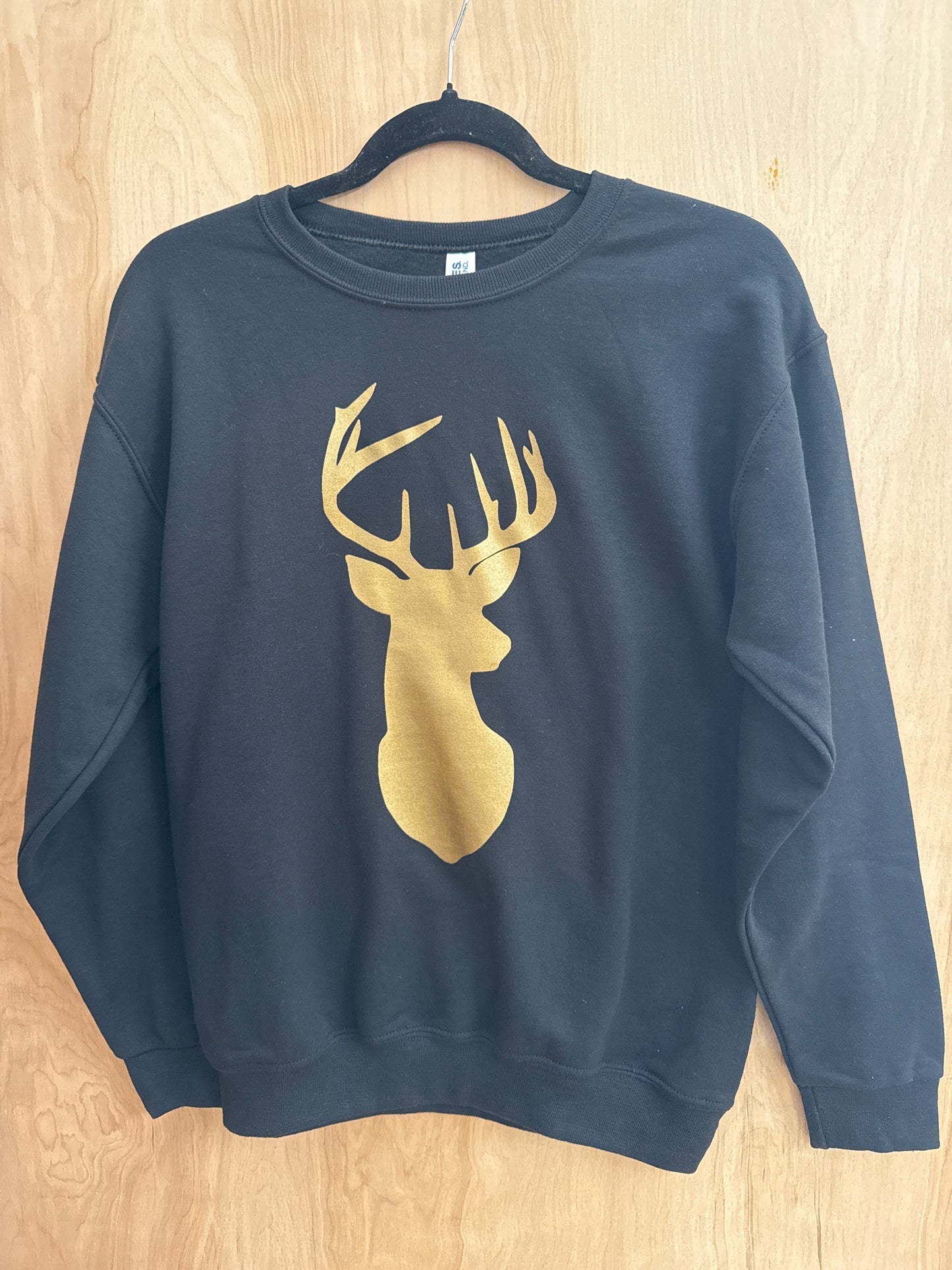 Shimmer Buck Crewneck