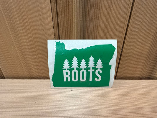 Oregon Roots Decal