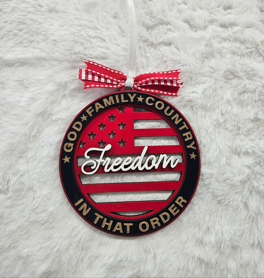 Support Your Troop Ornament