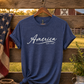 America Script Tee