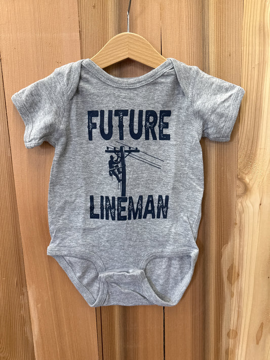 Future Lineman Onesie