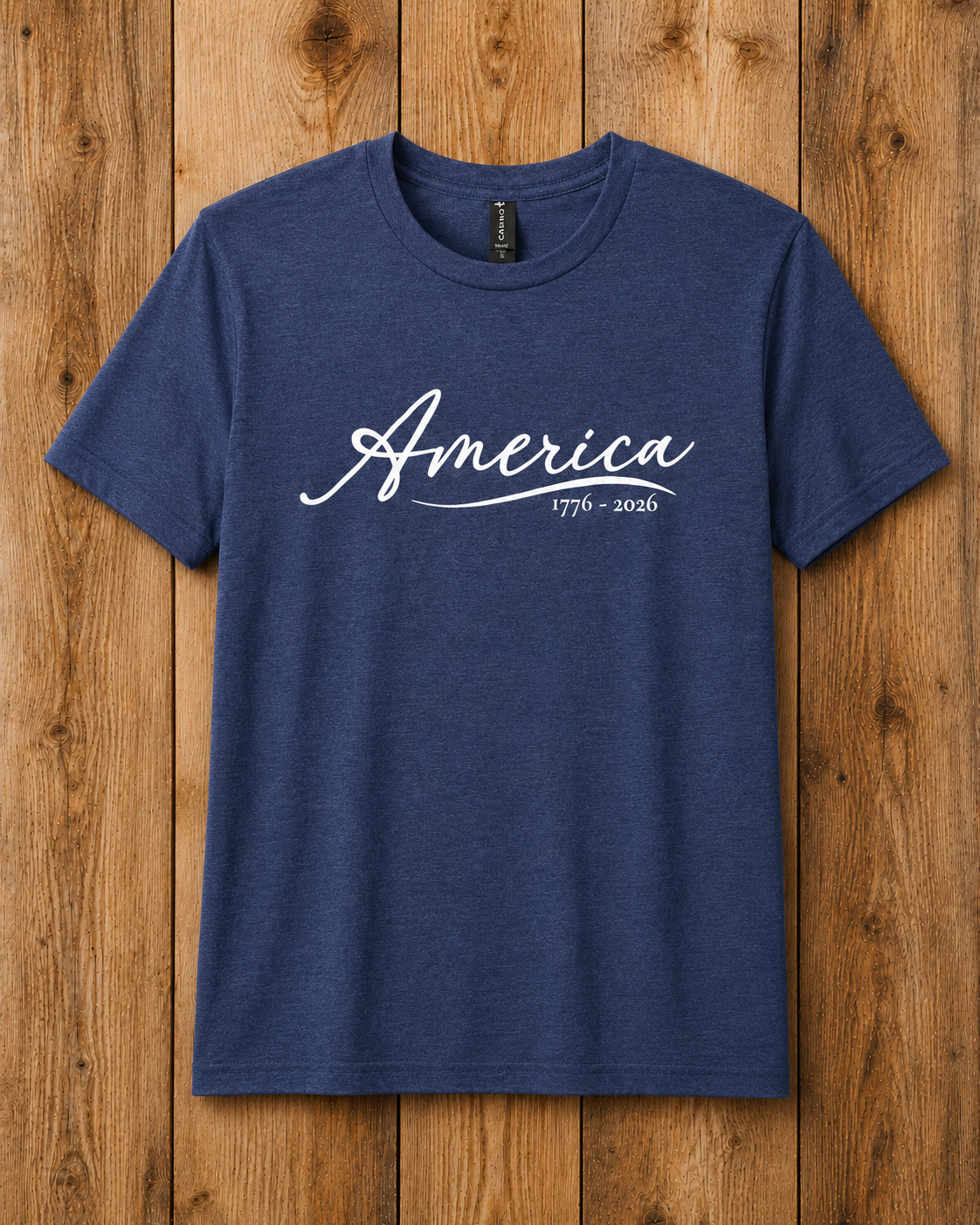 America Script Tee