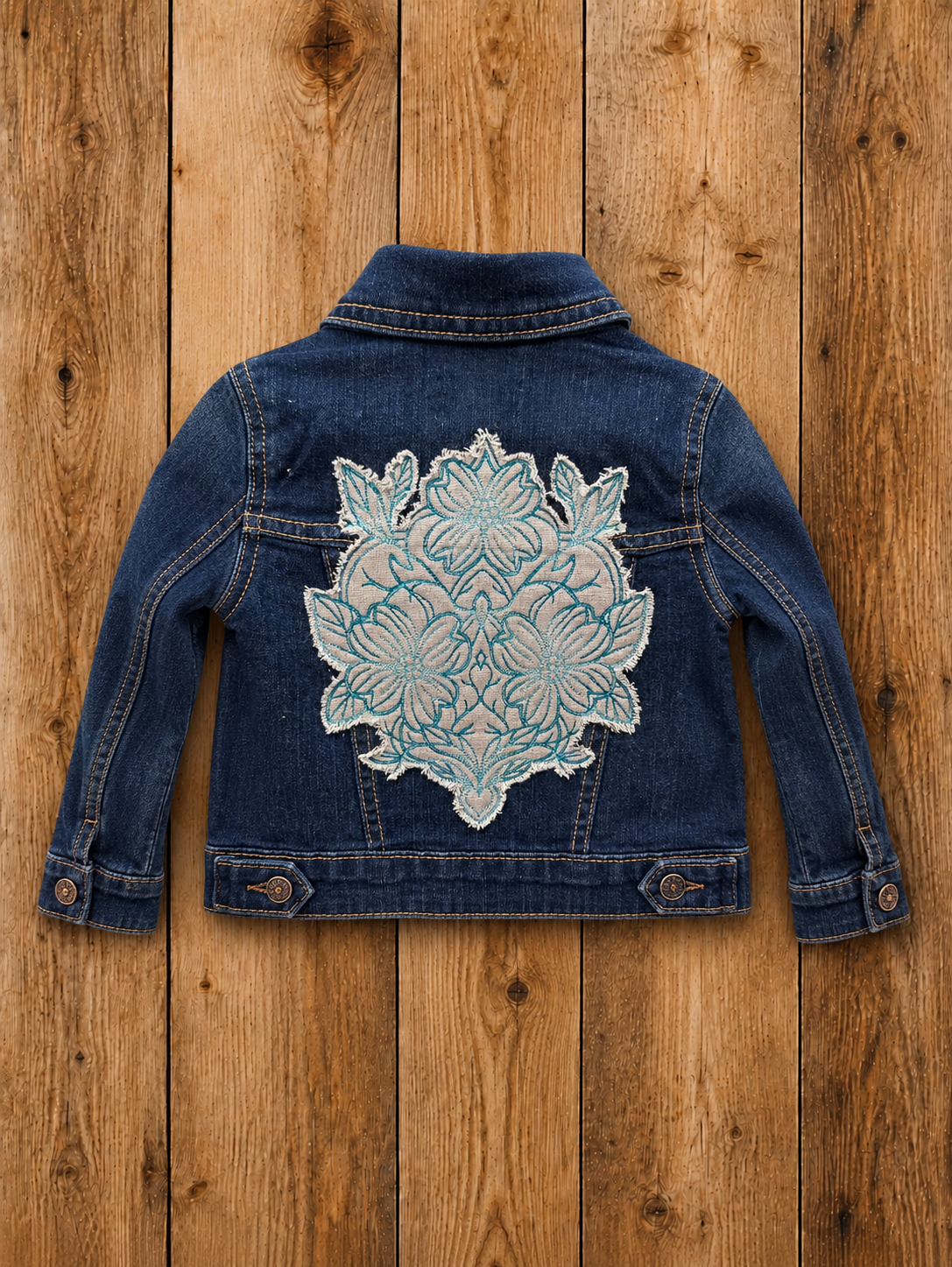 Applique Denim Jacket Toddler