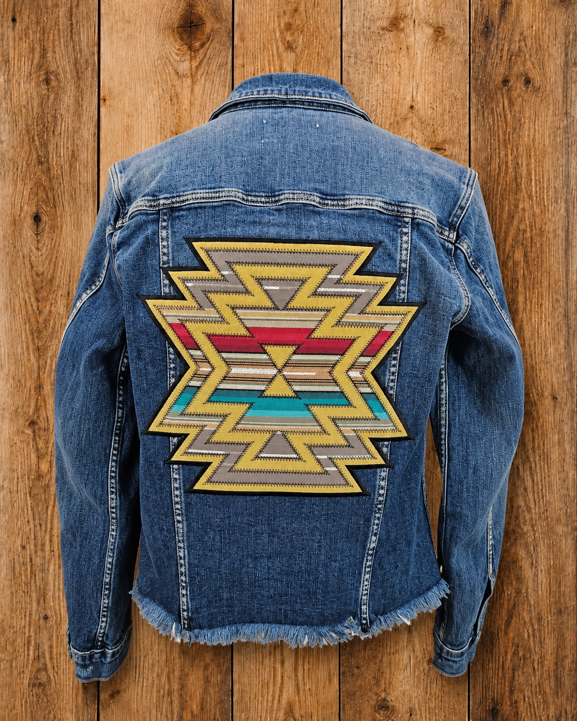 Aztec Jean Jacket
