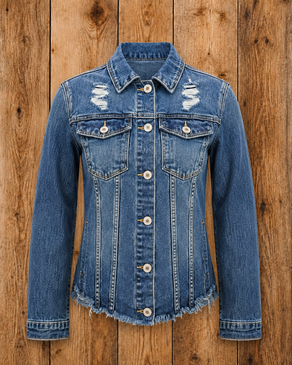 Aztec Jean Jacket