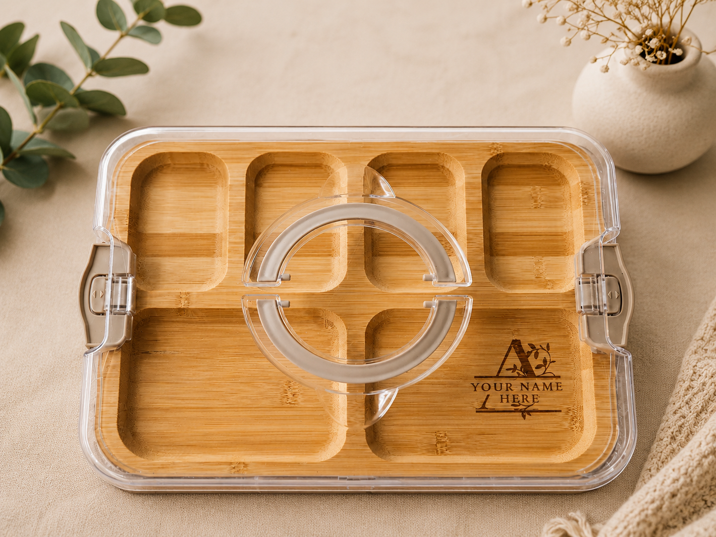 Personalized Charcuterie Snack Boards