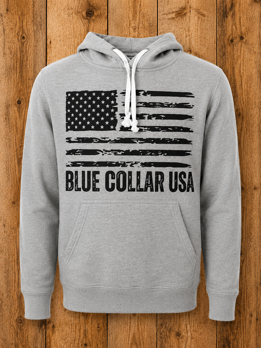 Blue Collar USA Hoodie
