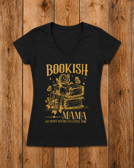 Bookish Mama V-Neck