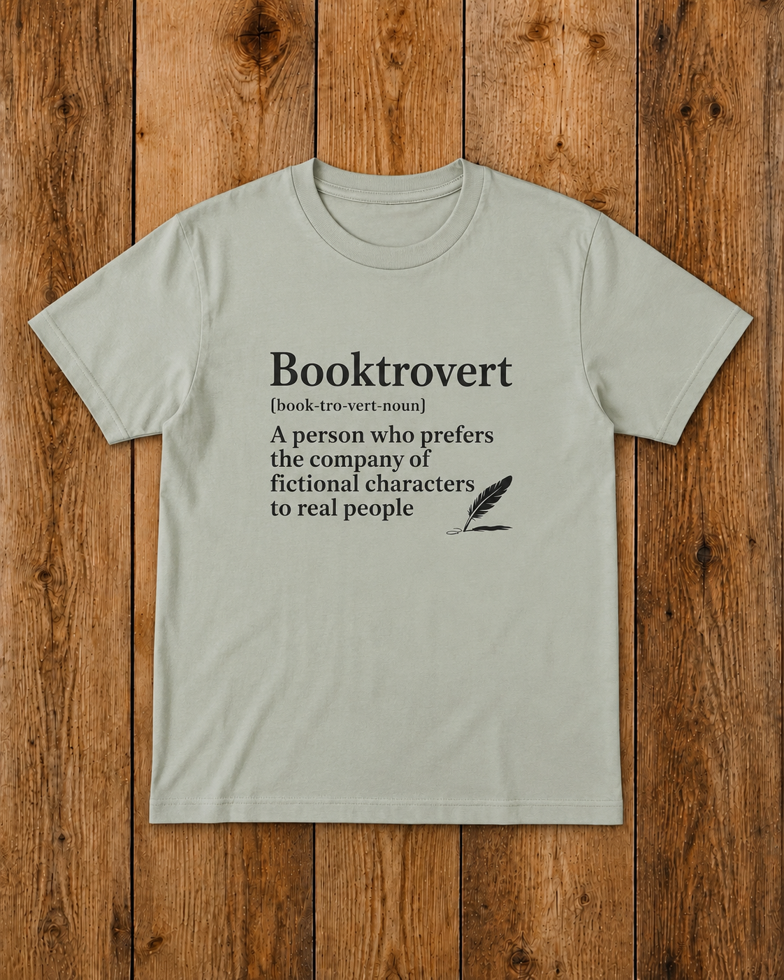 Booktrovert Tee