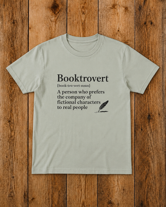 Booktrovert Tee