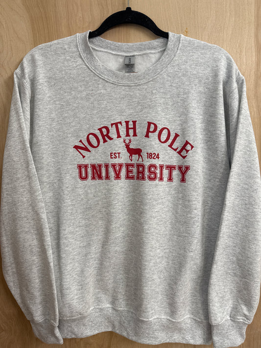 North Pole University Crewneck