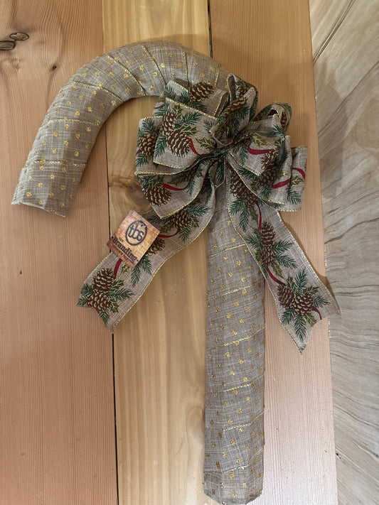 Candy Cane Wreath