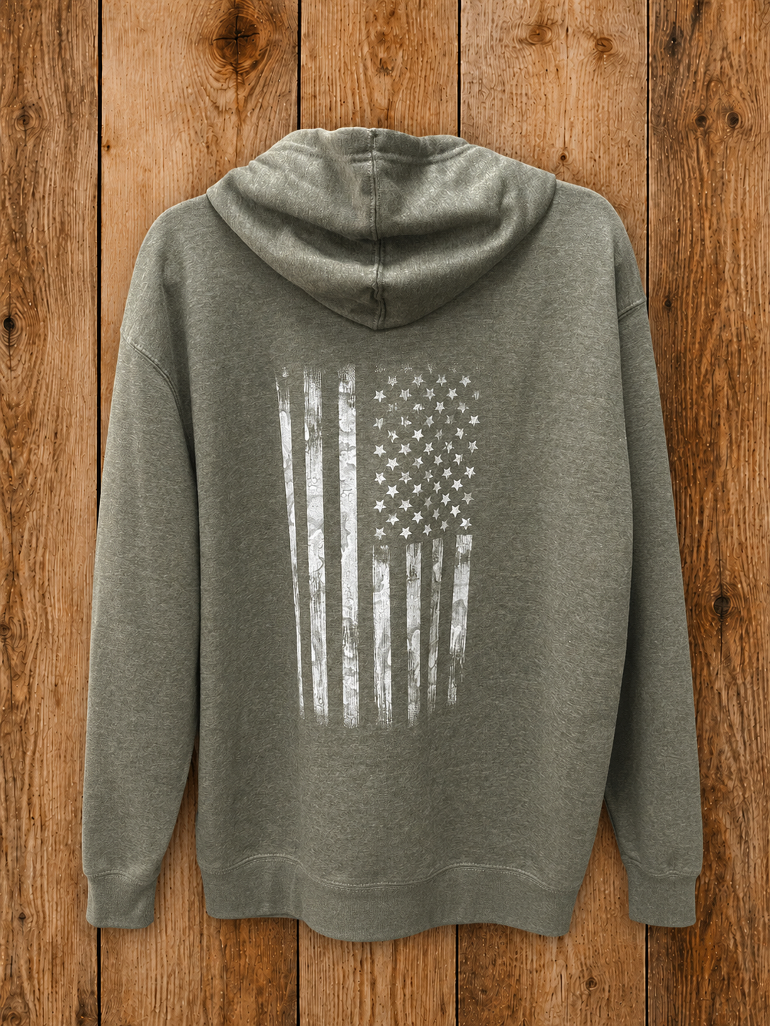 Camo Flag Hoodie