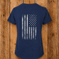 Camo Flag V-Neck Tee
