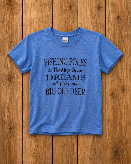 Fishing Poles Toddle Tee
