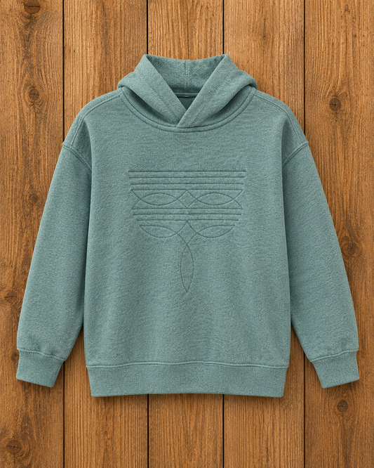 Boot Stitch Toddler Hoodie