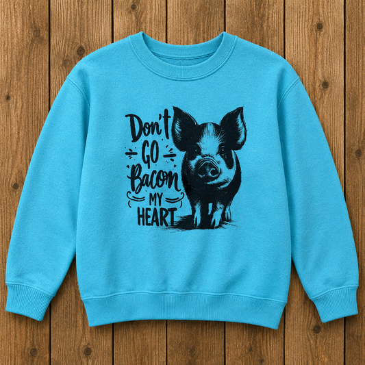Bacon Toddler Crewnecks