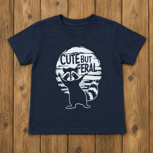 Cute But Feral Children's Tee