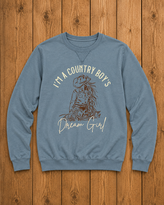 Country Boy's Dream Crewneck