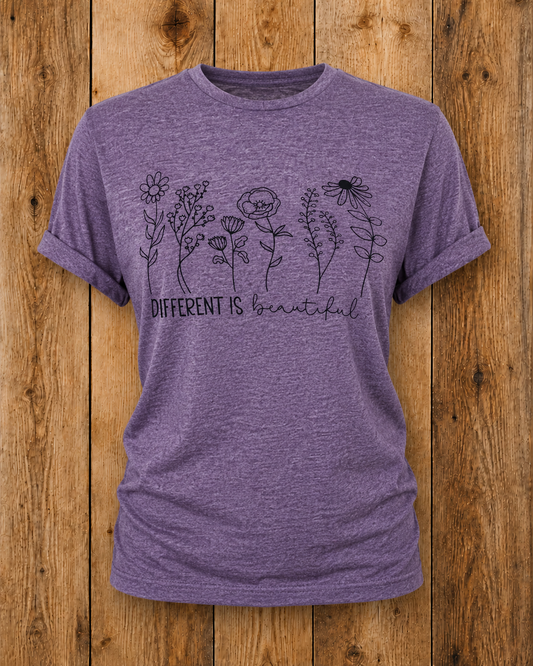 Different Is Beautiful T-shirt