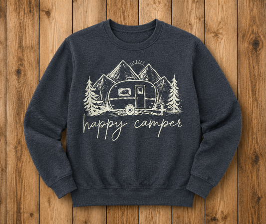 Happy Camper Crewneck
