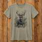 Detailed Deer Tee